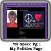 MySpace PageOne Politics